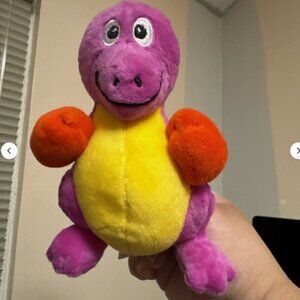 Disney Animal Kingdom Chester Hester Games Purple Boxer Dino Small Plush